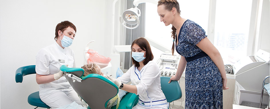 лечение зубов ребенку клиники